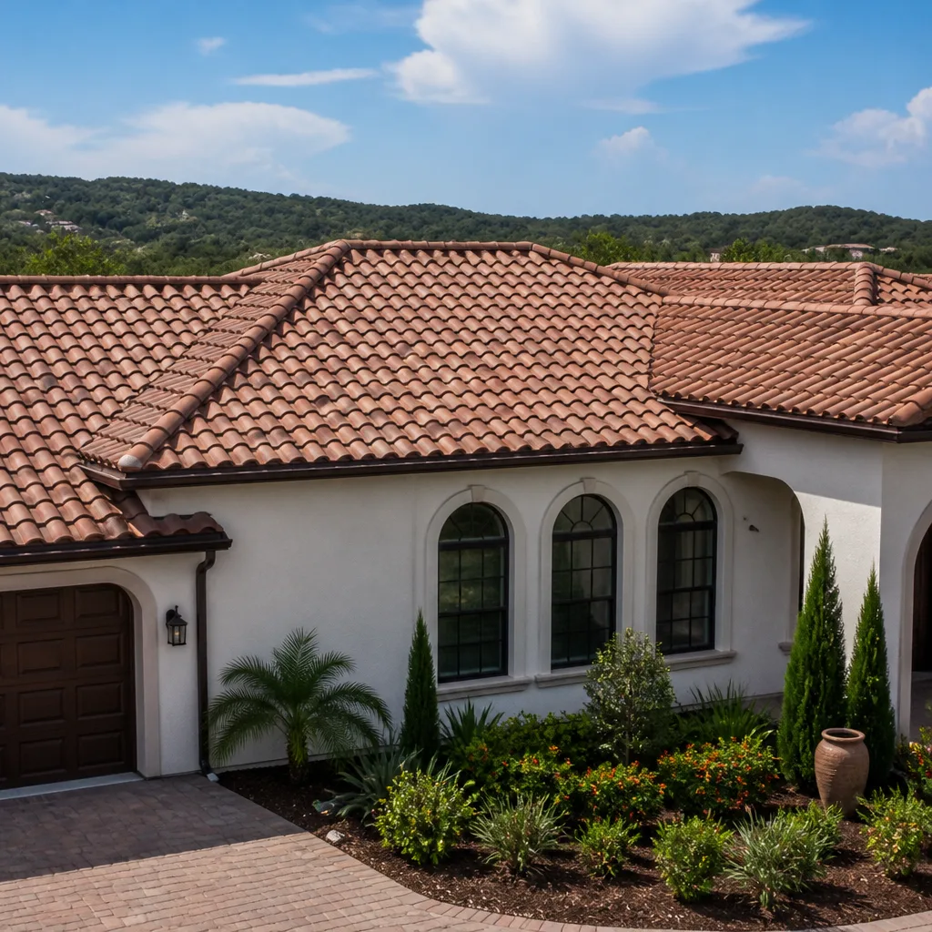 Tile roofing